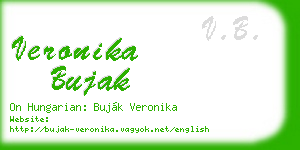 veronika bujak business card
