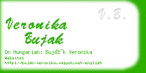 veronika bujak business card